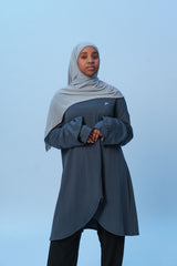 THE GYMNAST - OVERSIZED SPORTS TOP & DOUBLE SLEEVES
